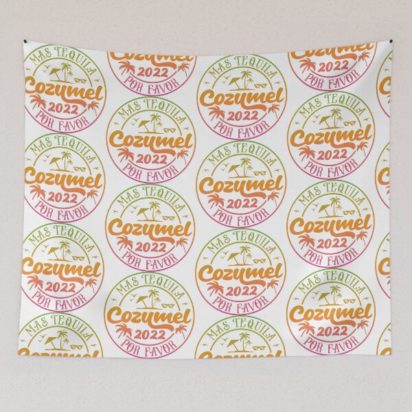 Item preview, Cozumel 2022, Mexico, Más Tequila Por Favor designed and sold by imjuliana.