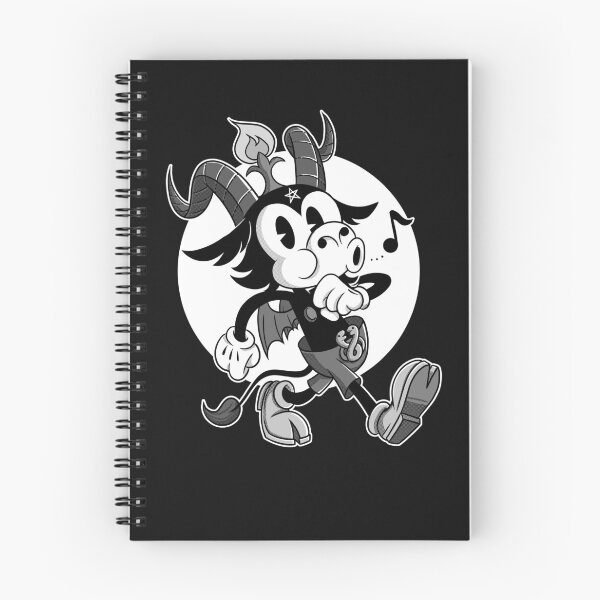 Item preview, Blackcraft Atheist Satan Baphomet goat Retro Cartoon Lucifer designed and sold by AlteregoShop.