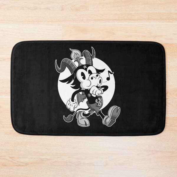 Item preview, Blackcraft Atheist Satan Baphomet goat Retro Cartoon Lucifer designed and sold by AlteregoShop.
