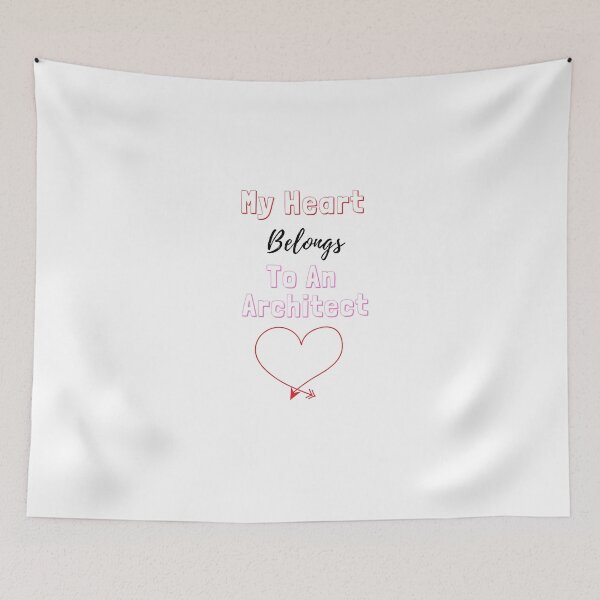 Item preview,  My Heart Belongs To An Architect designed and sold by yassminishop.