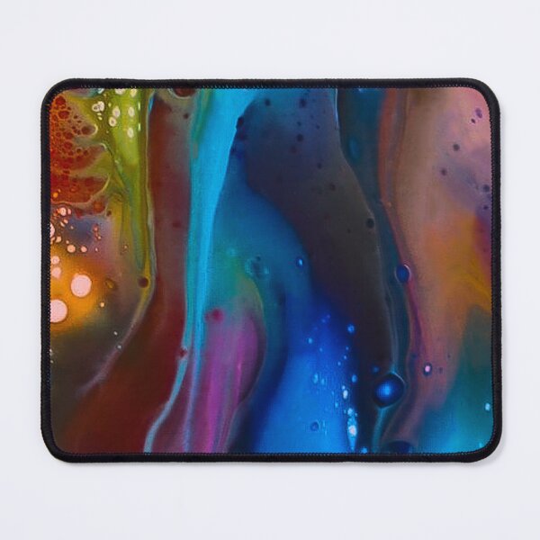 Item preview, Muted Turquoise Drip (acrylic pour) designed and sold by Alane Fideler.