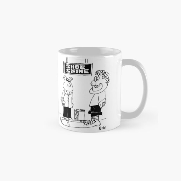 Clown at the Shoe Shine Classic Mug