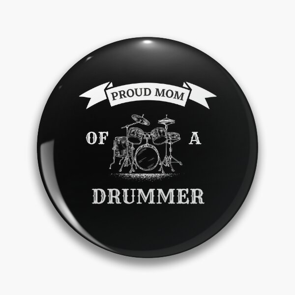 Item preview, Proud Mom Of A Drummer For Drums Player Mothers Day Gift As A Drummer's Mom designed and sold by Funwithmusic.