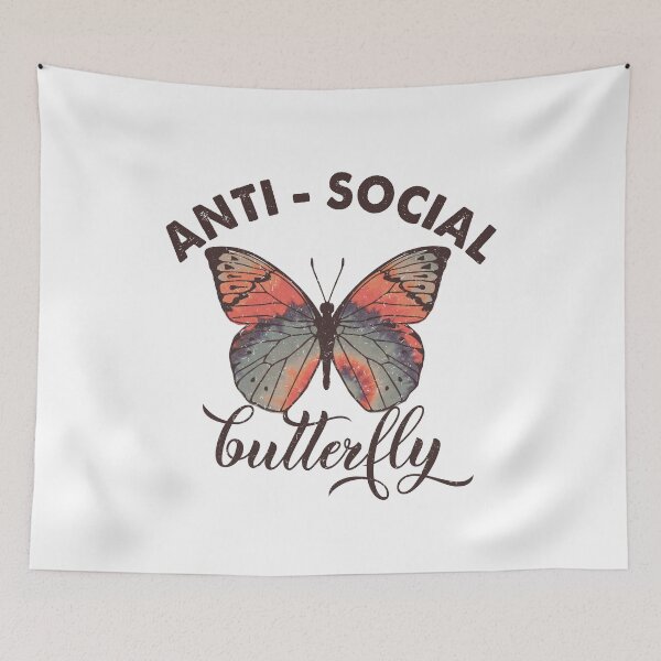Item preview, Anti-social Butterfly designed and sold by BestdesignerFM.