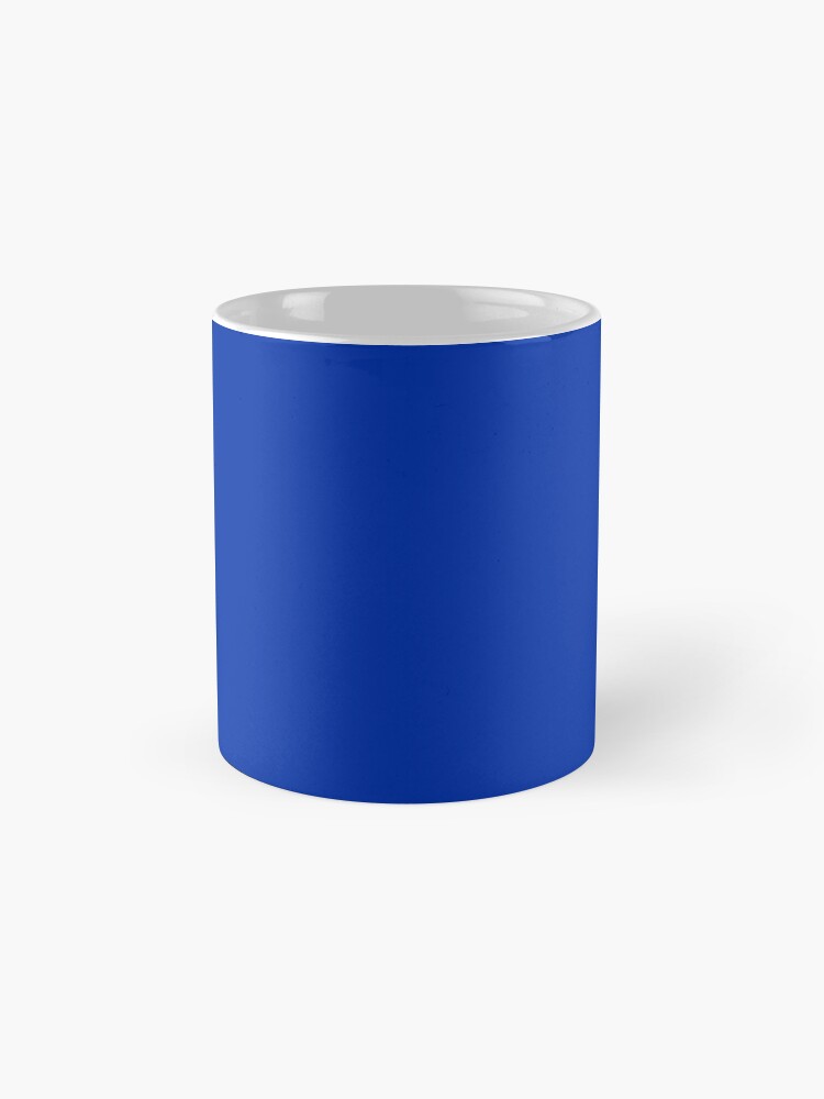 Alternate view of International Blue (after Yves Klein) Coffee Mug