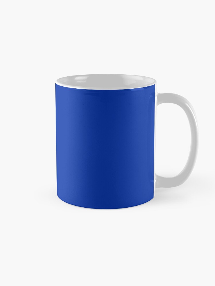 Alternate view of International Blue (after Yves Klein) Coffee Mug