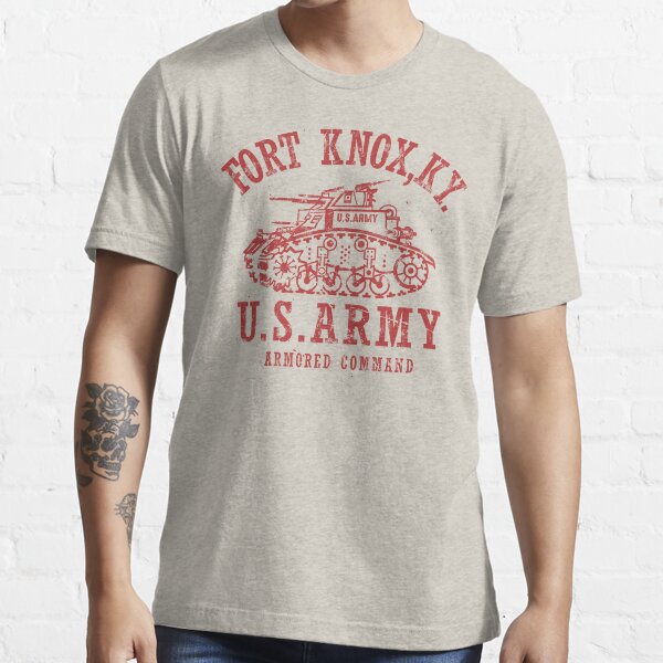 Item preview, Fort Knox Vintage Red Emblem designed and sold by Lidra Zehcnas.