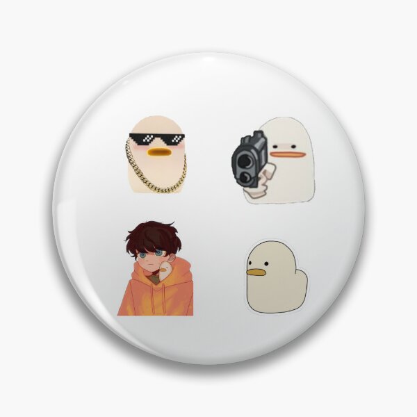 Item preview, benson duck memes sticker pack  designed and sold by Popzeyy.