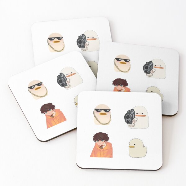 Item preview, benson duck memes sticker pack  designed and sold by Popzeyy.