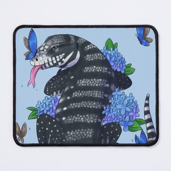 Item preview, Tegu with butterflies designed and sold by Annadrujok.