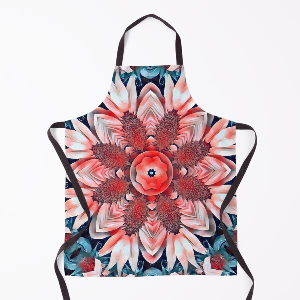 Item preview, Red sunflower pattern designed and sold by MarieClaude1954.