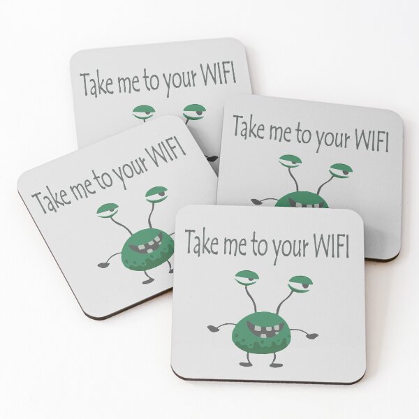Item preview, Take me to your WIFI designed and sold by Mad Monkey Shop.
