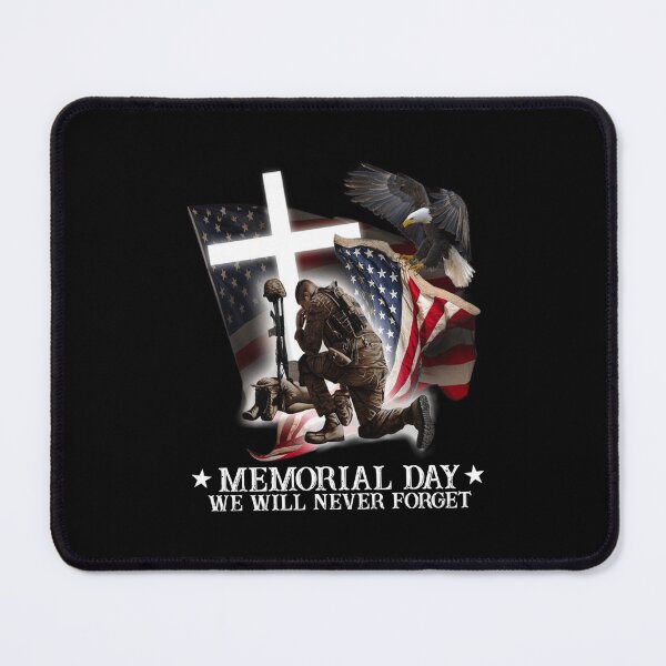 Item preview, US Memorial Day We Will Never Forget designed and sold by HorsesForLife15.