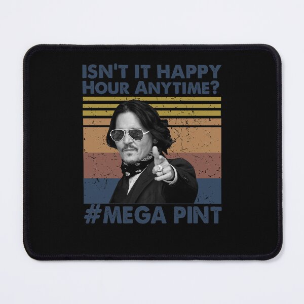Item preview, Isn't Happy Hour Anytime Mega Pint T-Shirt designed and sold by Lara Jalade.