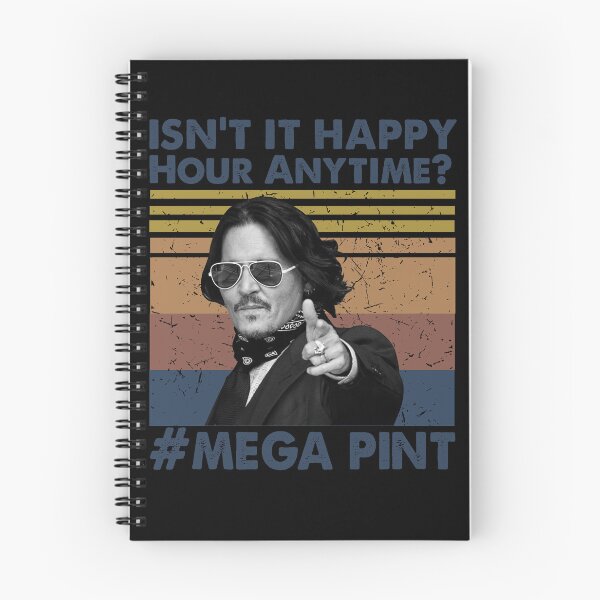 Item preview, Isn't Happy Hour Anytime Mega Pint T-Shirt designed and sold by Lara Jalade.