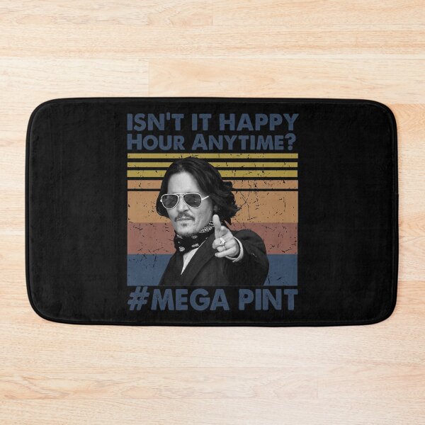 Item preview, Isn't Happy Hour Anytime Mega Pint T-Shirt designed and sold by Lara Jalade.