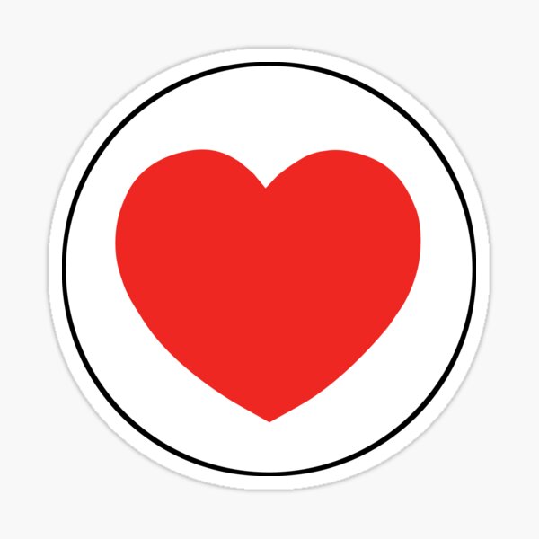 Item preview, Heart in circle designed and sold by geek--chic.