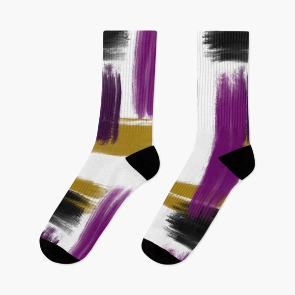 Item preview, Purple and Mustard Stripes designed and sold by DesignsByJaycee.