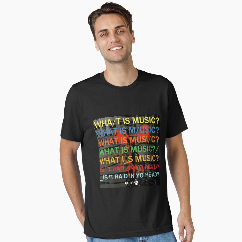 Item preview, Essential T-Shirt designed and sold by WhatIsMusicPod.