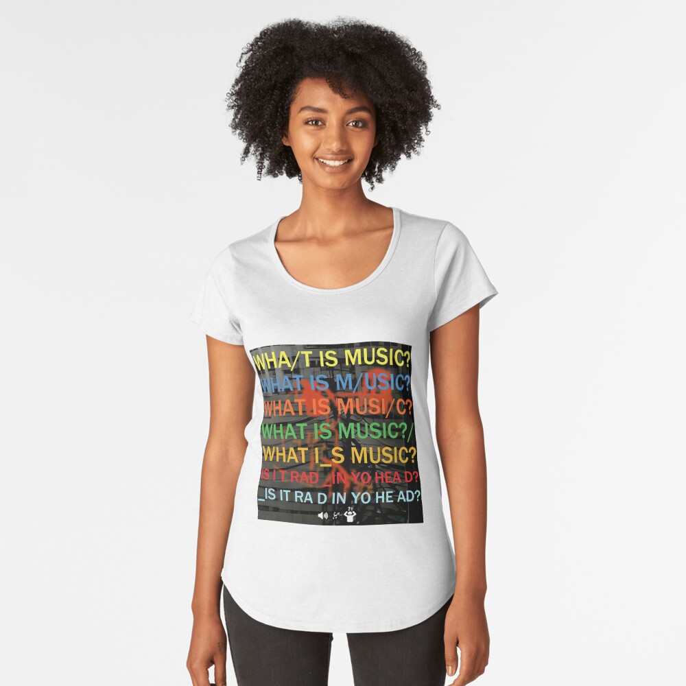 Item preview, Premium Scoop T-Shirt designed and sold by WhatIsMusicPod.