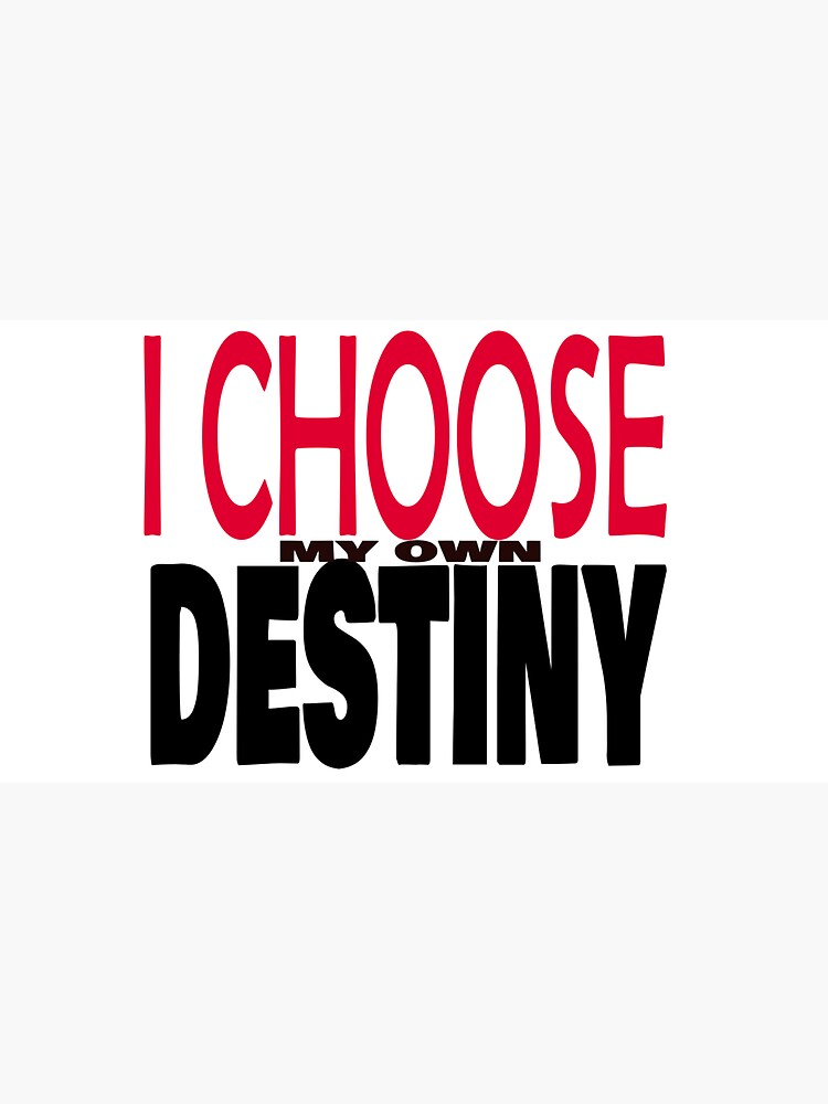 Thumbnail 7 of 7, Cap, I Choose My Own Destiny designed and sold by David Burton.