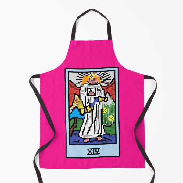 Item preview, Wait, is this pixel art tarot? Pink - Major Arcana 'Temperance' (Design for T-shirt, stickers and other accessories) designed and sold by Pixel Waite.