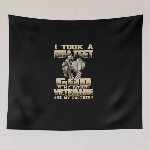 Item preview, Memorial Day I Took A DNA Test God Is My Father Veterans Are My Brothers designed and sold by HorsesForLife15.