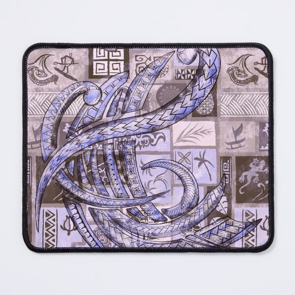 Item preview, Vintage Samoan Tapa Patchwork - Hawaiian Ancient Tribal Overlay  designed and sold by sunnthreads.