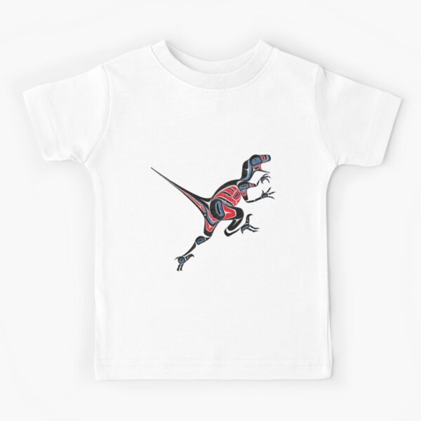 Vista previa del artículo con la obra «Dinosaurios Haida», diseñado y vendido por Beluga Cat.
