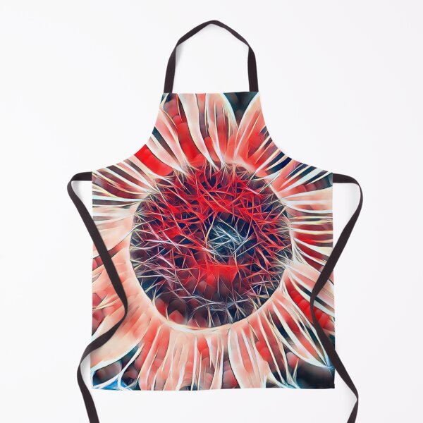 Artikelvorschau, Fractalius rotes Sonnenblume-Muster entworfen und verkauft von MarieClaude1954.
