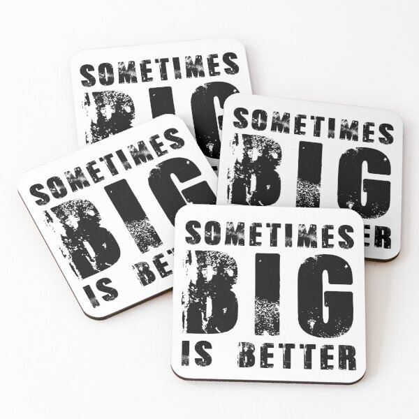 Item preview, Sometimes bigger is better: when size matters designed and sold by Goliardika-Shop.