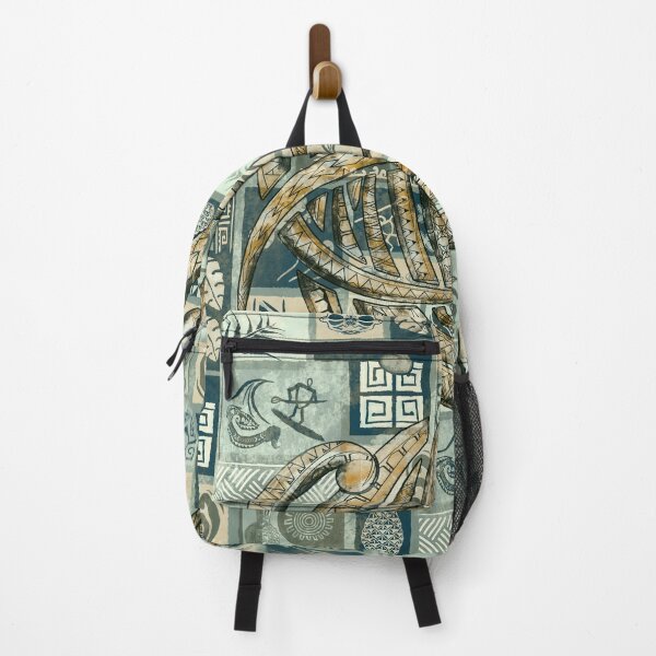 Item preview, Samoan Village Tapa Patchwork - Hawaiian Ancient Tribal Overlay designed and sold by sunnthreads.