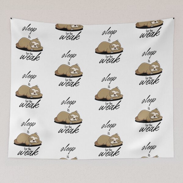 Item preview, Sleep Is For The Weak designed and sold by Wild-Rose-.