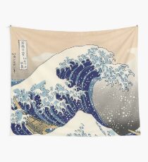 The Great Wave Off Kanagawa Wall Tapestry