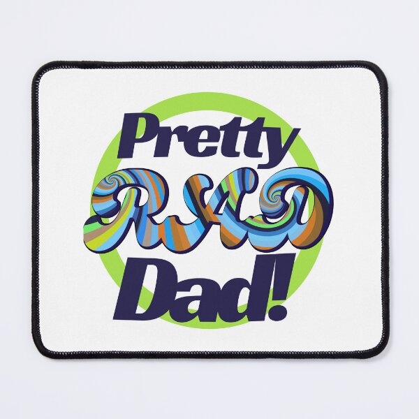 Item preview, Pretty Rad Dad circle and swirl design designed and sold by mnkygirl13.