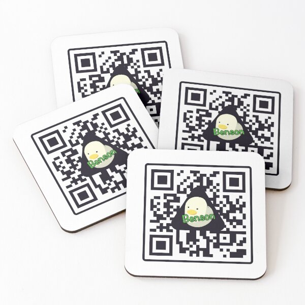 Item preview, benson duck qr code meme designed and sold by Kidutees.