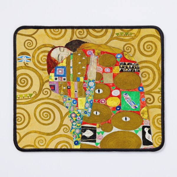 Artikelvorschau, GUSTAV KLIMT HD - Fulfilment 1910 - 1911 by Klimt entworfen und verkauft von Go Logo Designs.
