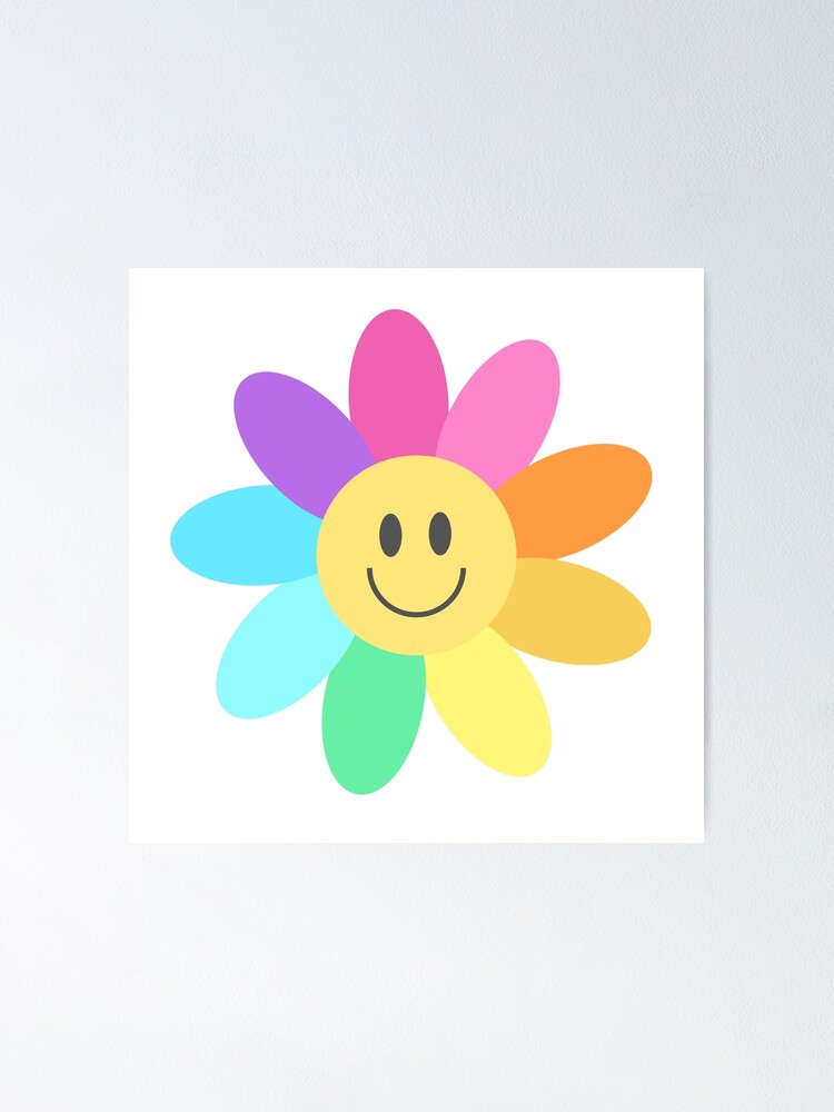 【6】 ひまり 様 ♡smile flower♡ Rainbow Happy Face Flower