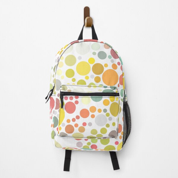 Item preview, Light Multicolor Fruit Palette Polka Dots Pattern designed and sold by patternsoup.