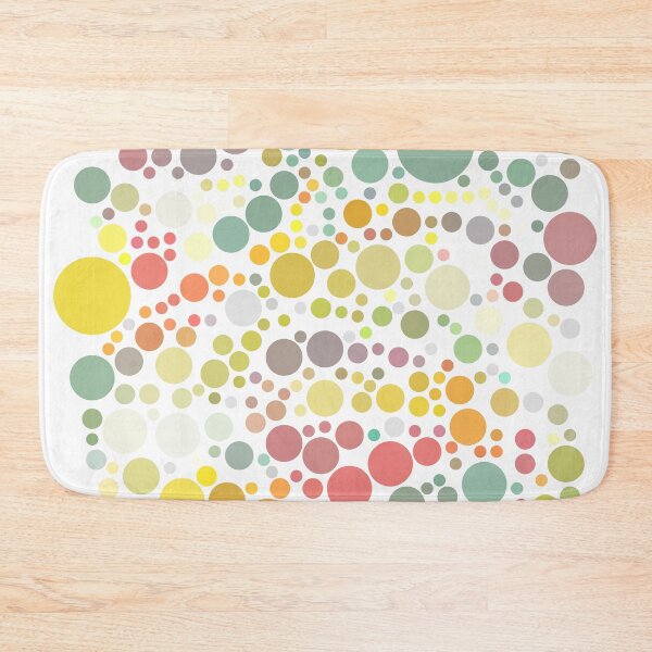 Item preview, Light Multicolor Fruit Palette Polka Dots Pattern designed and sold by patternsoup.