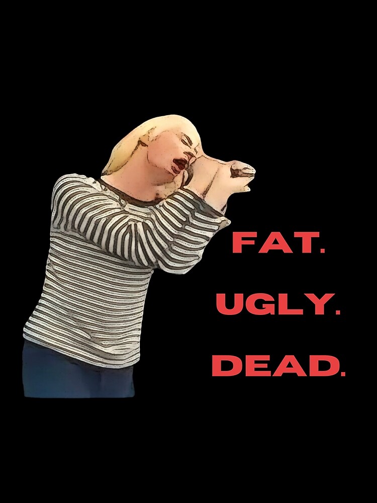 Thumbnail 5 of 5, Graphic T-Shirt, Fat Ugly Dead designed and sold by WhatIsMusicPod.