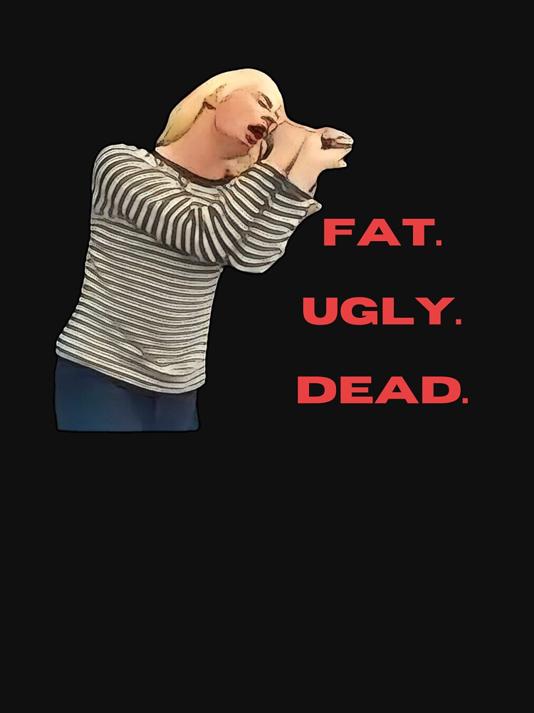 Thumbnail 3 of 3, Baseball ¾ Sleeve T-Shirt, Fat Ugly Dead designed and sold by WhatIsMusicPod.