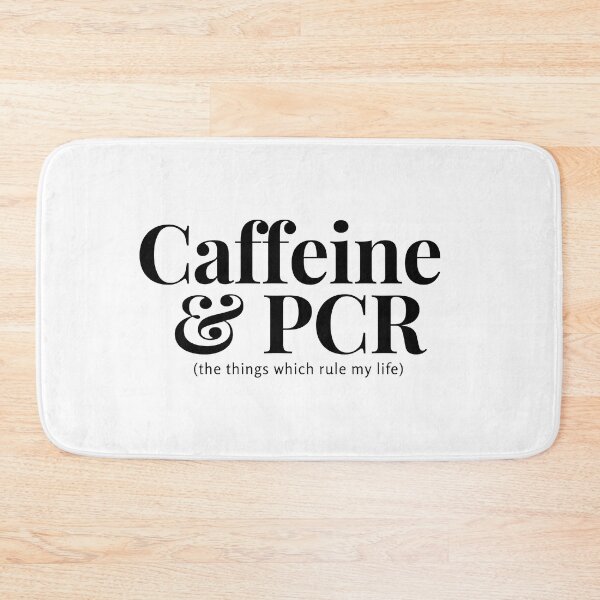 Item preview, Caffeine and PCR - the things which rule my life designed and sold by quiet-charm.