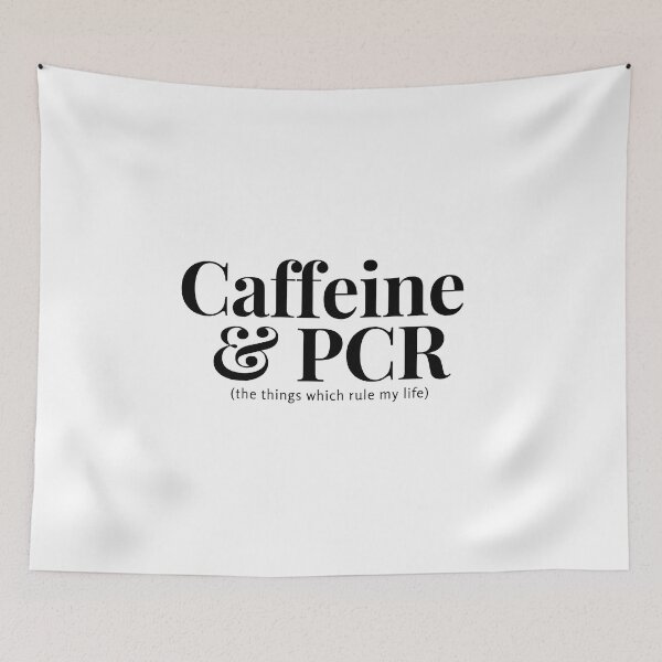 Item preview, Caffeine and PCR - the things which rule my life designed and sold by quiet-charm.