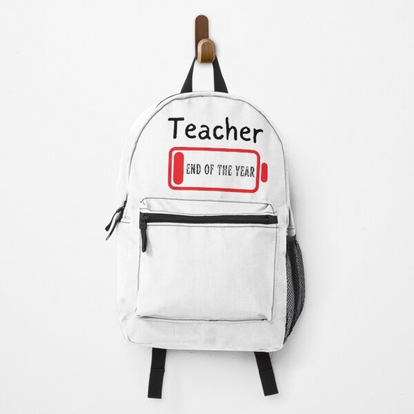 Item preview, Vintage low battery Teacher End of the year Illustration designed and sold by X-Trends.