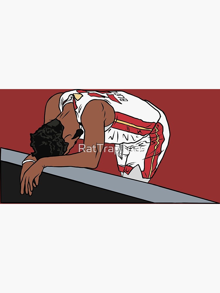 "Jimmy Butler Exhausted Meme" Art Print for Sale by RatTrapTees | Redbubble