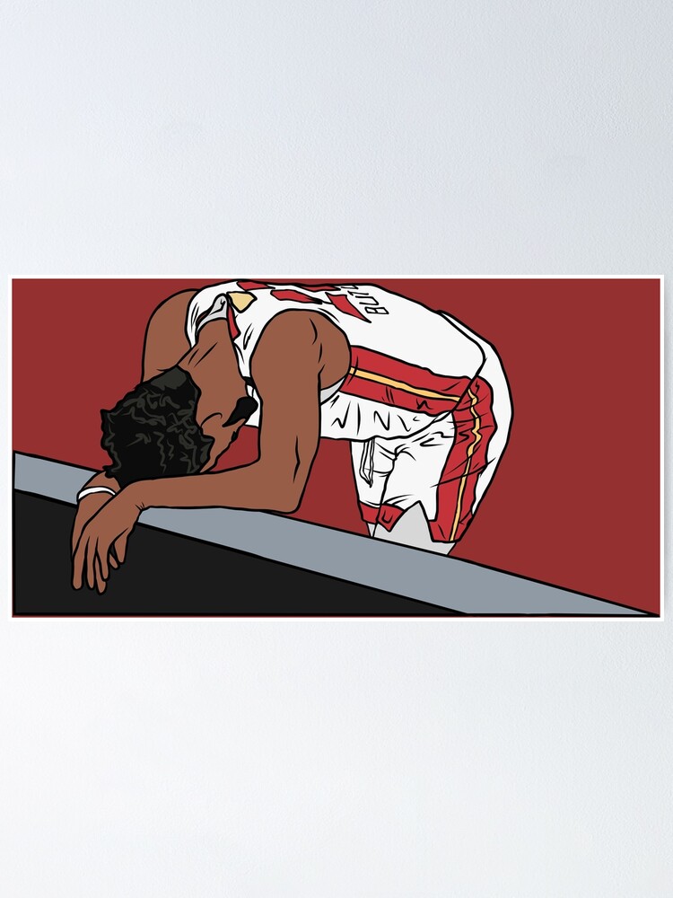 "Jimmy Butler Exhausted Meme" Poster for Sale by RatTrapTees | Redbubble