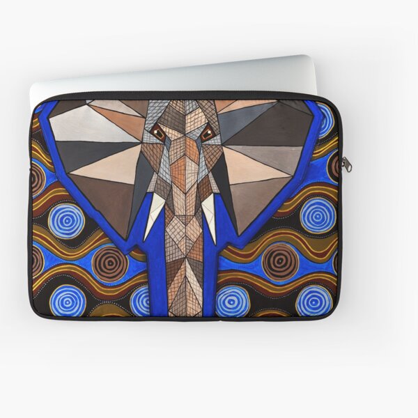 African Elephant Laptop Sleeve