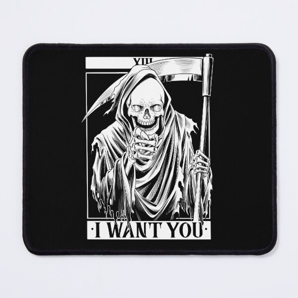 Item preview, Blackcraft the Grim Reaper Wants you Death Tarot Card XIII designed and sold by AlteregoShop.