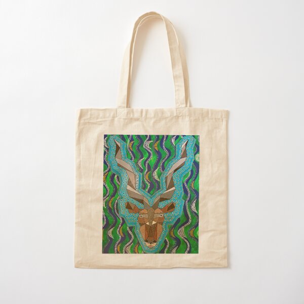 Greater Kudu Cotton Tote Bag